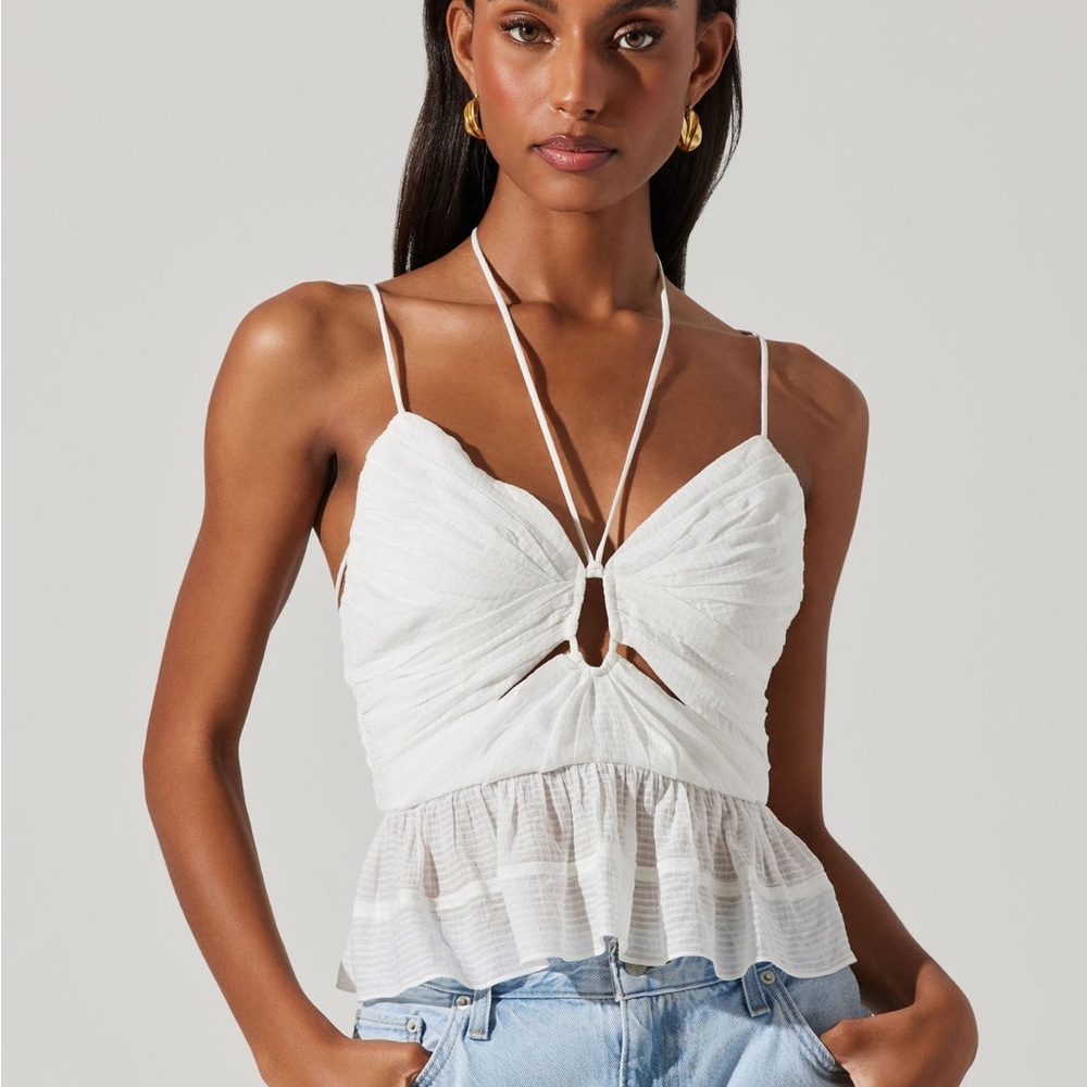 Minka Peplum Top